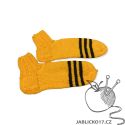 Kotníkové ponožky - slunečnicové