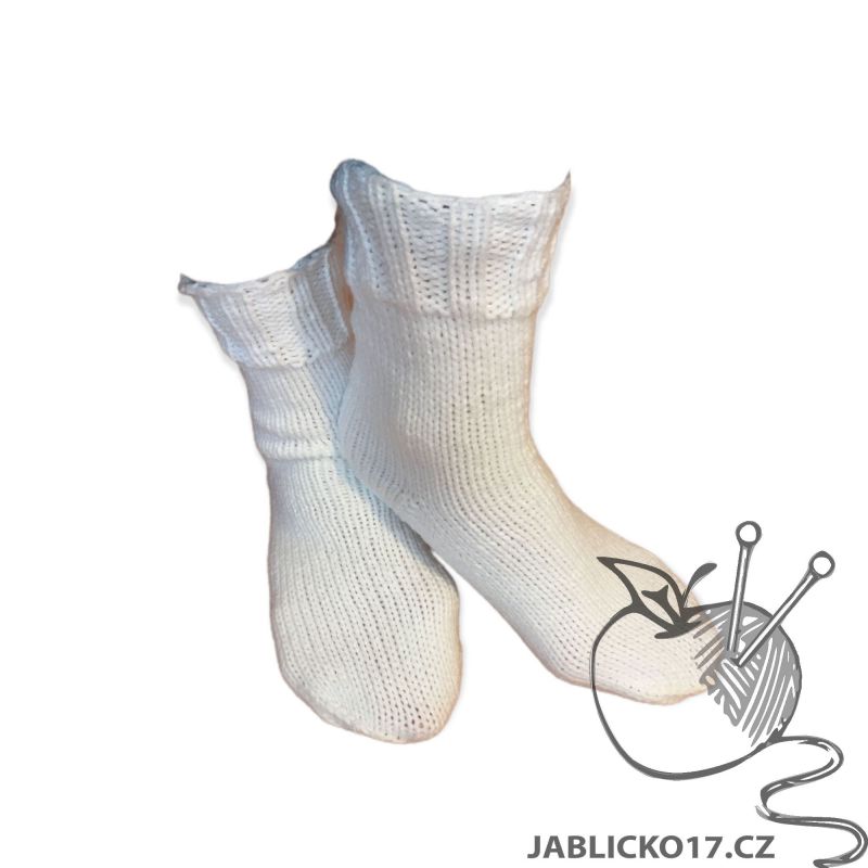 Ponožky- bílá