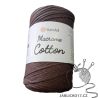 Macrame cotton hnědá