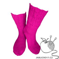 Ponožky světle růžová