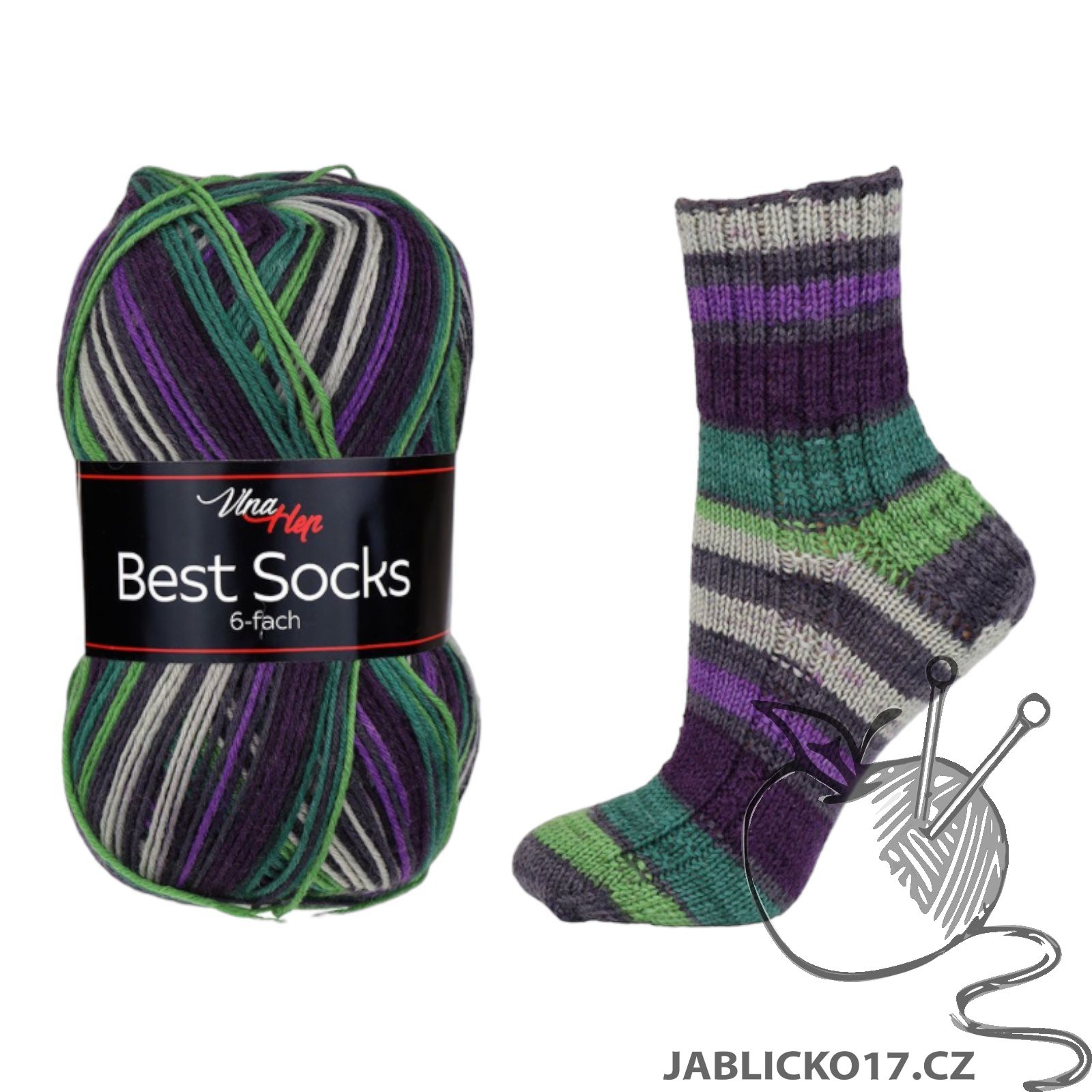 Best Socks 6-fach - Ručně pletené zboží - Galanterie Koryčany a Vyškov
