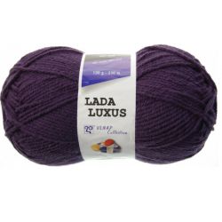 Pletací příze Lada luxus - lilkově fialová