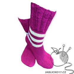 Ponožky pletené velbloudí