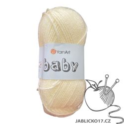 Pletací příze Baby smetanová