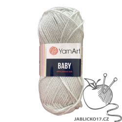Pletací příze Baby - šedá