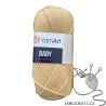 Pletací příze Baby - světle hnědá