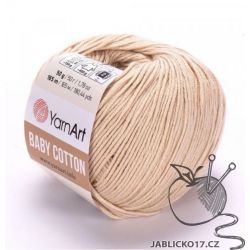 Baby cotton - sv.hnědá