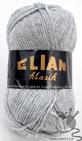 Elian Klasik - šedá/melír