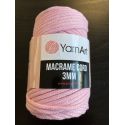 Macrame Cord 3mm růžová