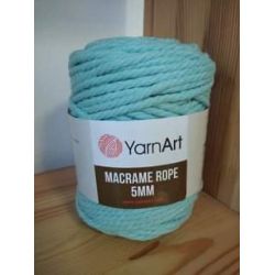 Macrame ROPE 5mm žlutá