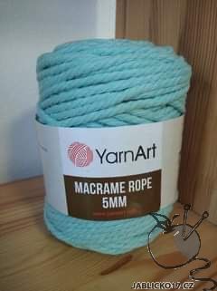 Macrame ROPE 5mm mint
